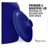 Geo Porcelain Ceramic Crock Water Dispenser with Stainless Steel Faucet