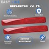 Easy Link 2x Reflector Rear Reflector Bumper Left Right Compatible