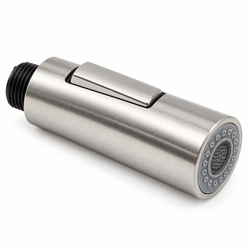 G1/2 Pull-Out Kitchen Faucet Sprayer Head, 2-Mode ABS Replacement Nozzle