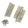 Pair of 76mm Rising Butt Handed Lift Off Door Hinges