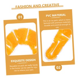 Gatuida Cold Hot Compress Gel Bag for Neck Shoulder Shaped Therapy Ice Pack for Athletes Reduction Rehabilitation for Sports Injuries and Muscle Discomfort