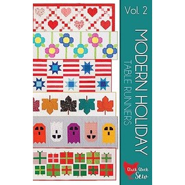 Cluck Cluck Sew Modern Holiday Table Runners Volume 2 Pattern, None