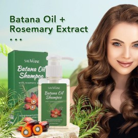 SAUVASINE Batana Oil Shampoo for Hair Growth with Rosemary Extract Softness & Volume Hair