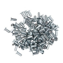 100Pcs Tire Stud Strong Anti Skid Tire Spike for ATV UTV Forklift Off Road Vehicle Silver 14mm