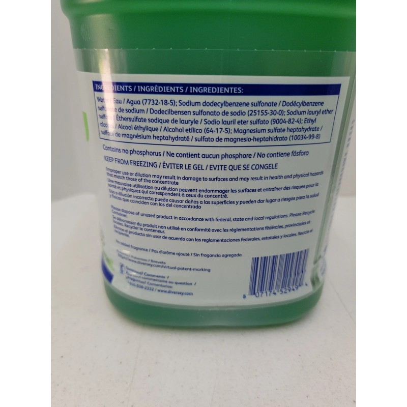 Diversey 957227280 Suma Star D1 Hand Dishwashing Detergent 1 Gallon