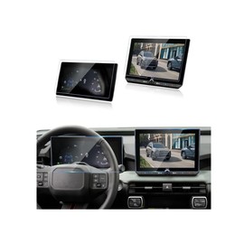 XCNGSUA Screen Protector for 2026 Toyota RAV4 - 9H Tempered Glass, 10.5″ Navigation & 12.3″ Dashboard, for 2026 RAV4 (LE/SE/XLE Premium/Woodland) and 2026 RAV4 Plug-in Hybrid (SE/Woodland) Accessories (Not for 12.9″ Navigation Screen）