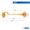XFORT Polished Brass Cabin Hook Gate Latch Door Latch Door