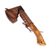 Tourbon Outdoors Leather Axe Head Cover Handle Guard Collar Protector