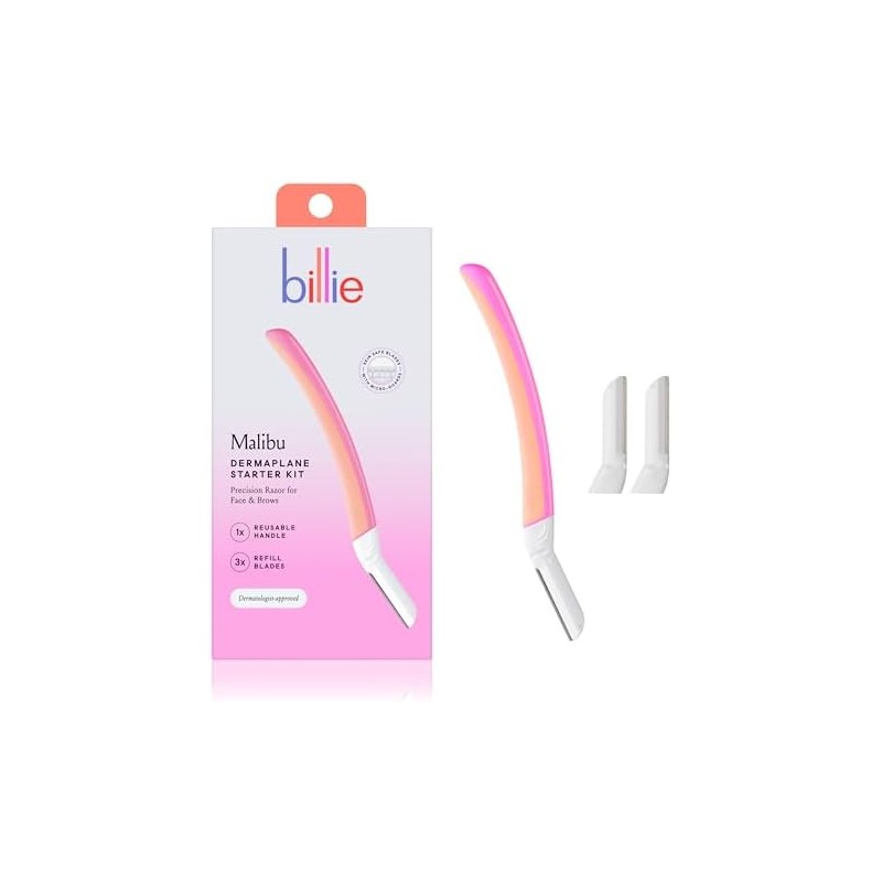 Billie - Kit de inicio de Dermaplane - Mango reutilizable