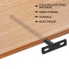Pack of 4 Floating Shelf Brackets, Shelf Brackets, Wall Shelf,
