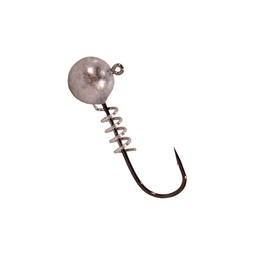 Gamakatsu, Crappie Jig Head, Number 2 Hook Size, 1/8 oz, NS Black, Package of 5