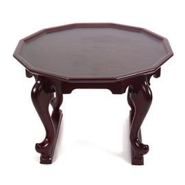 Boram Crafts 12-piece wooden tea table Hojokban dumpling table, 1.3 尺 (39 cm) / 보람공예 원목12각 찻상 호족반 교자상, 1.3尺(39cm)