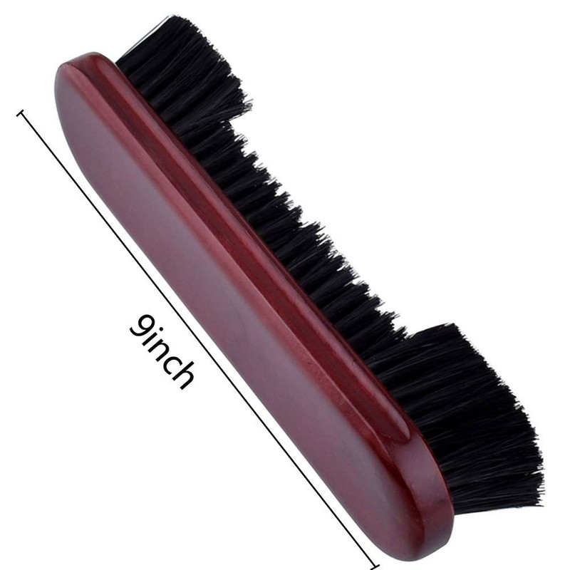 Billiards Pool Table and Rail Brush Set with Cue Cleaning