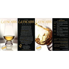 Coloured Glencairn Whisky Glass, Full Set of 5 Colours in Gift Carton