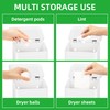 Candco Magnetic Lint Bin for Laundry Room, Metal Lint Container