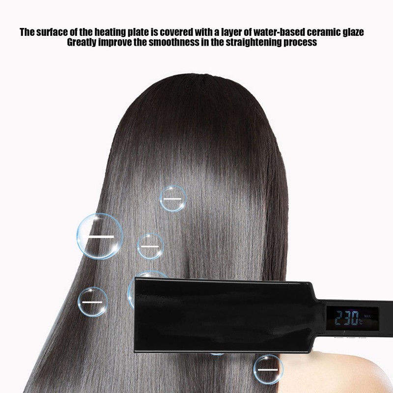 Electric Hair Curling Straightener Negative Ion Ceramic Hair Styling Tool