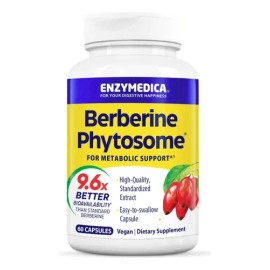 Fitosoma De Berberina 275 Mg 60 Caps Enzymedica Hecho Usa