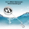 awliye Stainless Steel Float Valve G 1 Inch DN25 Water