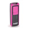 Custom Self-Inking Pocket Stamp - Black & Pink Case -