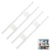 RVGUARD Double RV Refrigerator Bar Adjustable Fridge Tension Rod Holds
