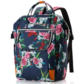 YIORMIOR School Backpack Boys Girls Teenagers Backpack Men Women Laptop Backpack Daypacks for 15.6 Inch Laptop, Rosef