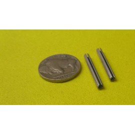 Unbranded Zinc Plate Steel, Slotted Roll Spring Pin, 1/8" Dia x 1.00" Length, 250 pcs