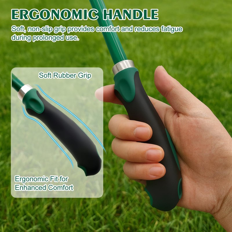 Kivan Base Mower Deck Scraper with Ergonomic Long Handle -
