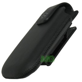 For BlackBerry OEM NEW Blackberry Curve 9330 Swivel Holster Leather Pouch w Clip Original
