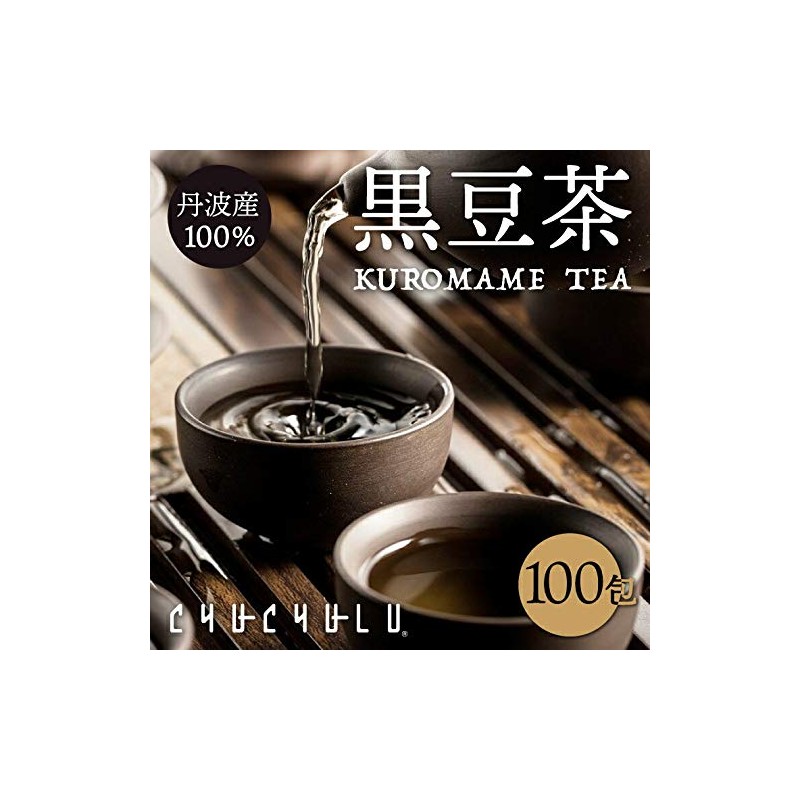 Tanba 100% Pururun Hime's Black Bean Tea Tea 100 Packets