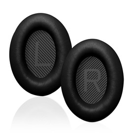 Generic Ear Pads Compatible with Bose QuietComfort - Replacement Ear Pads for Bose 35 35II 25 15 / QC35 QC35II QC25 QC15 - Soft Memory Foam Ear Pads for Improved Comfort and Sound Quality (Black)