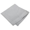 Emma Barclay Chequers - Jacquard Napkins in Silver - 17x17
