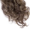 Clip in Hair Extensions 8Pcs Curly Wavy Clip on Synthetic