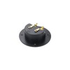 WDONAY 2 PCS Black Speaker Box Terminal Cup Round 2