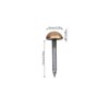 20Pcs Bronze Small Round Head Brass Upholstery Nails Tacks, 10mm