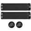 GUB‑607 Mountain Bike Handlebar Grip Microfiber Leather Bilateral Locking Handle
