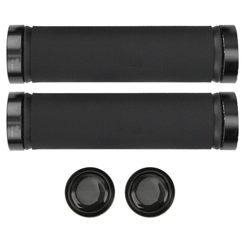 GUB‑607 Mountain Bike Handlebar Grip Microfiber Leather Bilateral Locking Handle