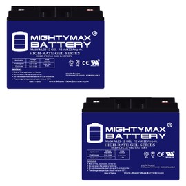 Mighty Max Battery 12V 22AH Gel Battery for Schumacher DSR ProSeries PSJ-2212-2 Pack