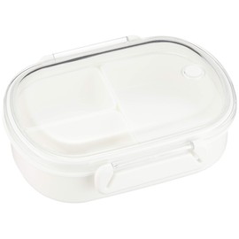 アスベル お弁当箱 ビーブ 1段 中子 ホワイト 430ml LB-480