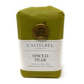 Castelbel Porto Spiced Pear Triple Milled Fragranced Soap, 10.5 Ounces