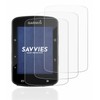 Savvies 6 Pack Screen Protector compatible with Garmin Edge 520