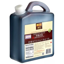 Lee Kum Kee Kum Chun Mushroom Flavored Dark Soy Sauce 63.5 oz Exp: 11/28/2025