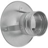 Vent Systems 100 mm / 4" Inch Galvanized Steel Roof