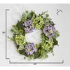 24" Hydrangea Wreath