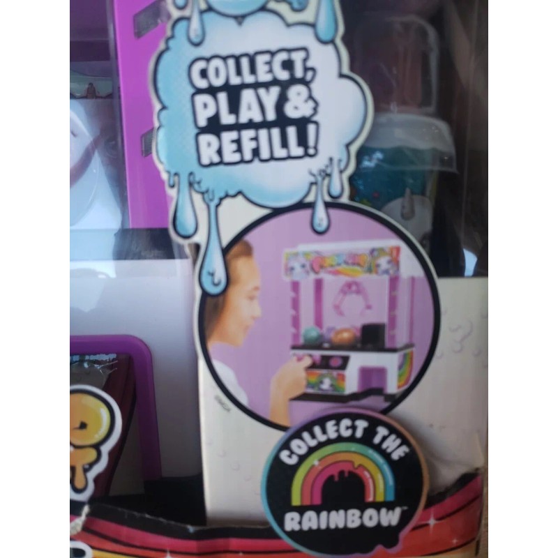 MGA Entertainment Poopsie Real Working Claw Machine 4 Slimes &