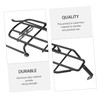 Outanaya Durable Folding Bike Luggage Carrier Rack Compact Rear Shelf