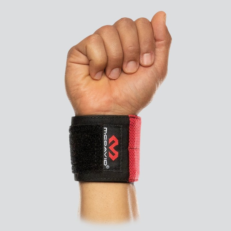 McDavid mdx501 Weight Lifting Wrist Wraps, Black, One Size