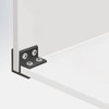 uxcell 90 Degree Glass Clamp, for 10-12mm Thickness Adjustable Glass