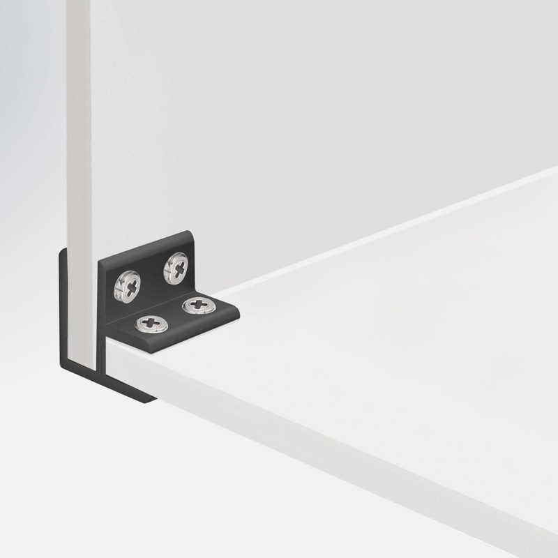 uxcell 90 Degree Glass Clamp, for 10-12mm Thickness Adjustable Glass