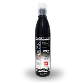 D'Conde Shampoo Matizador Le Black para Platinar Cabello Rubio, Pelo Teñido, Matizador de Canas, Sin Sal y sin Parabenos - 250 ml