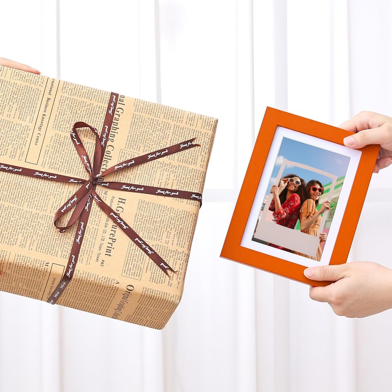 Vittanly 5x7 Picture Frame, Display Pictures 4x6 with Mat or